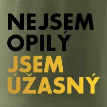 Nejsem opilý jsem úžasný
