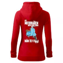 Být motorkářem nebyla moje volba skútr