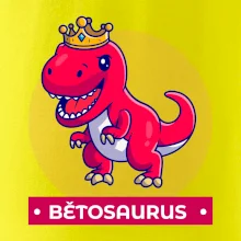 Dinosauří jména - červený dinosaurus