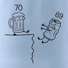 Pivo narozeniny - útes 70let