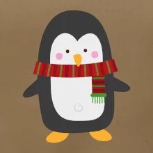 Tučňák se šálou