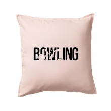 Bowling nápis kuželky
