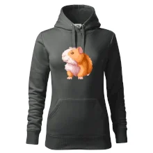 Morče - kreslené, bílo oranžové