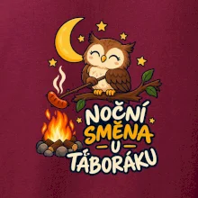Noční směna u táboráku