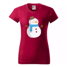 Sněhulák se šálou