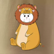 Kočka v převleku lva