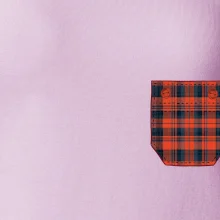 Flanelové triko červené