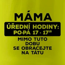 Máma - úřední hodiny