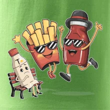 Souboj o hranolky kečup tatarka