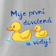 Moje první dovolená u vody - holčička