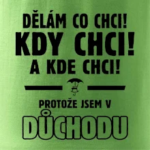 Dělám co chci, kdy chci důchod