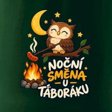Noční směna u táboráku