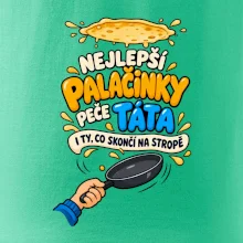 Nejlepší palačinky peče táta I ty co skončí na stropě