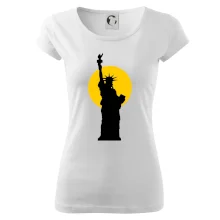 Socha svobody slunce