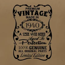 Vintage Etiketa - 1940