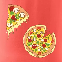 Pizza + Pizza kousek