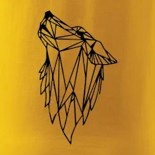 Geometrie - vlk - vyjící Geometrie - vlk - vyjící