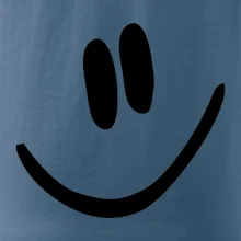 Emoji bez obrysu - usměv