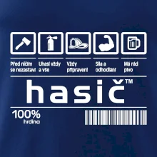 Čárový kód - Hasič