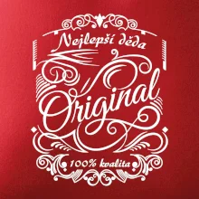 Vintage nejlepší deda 100% kvalita