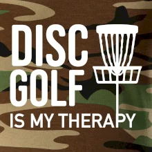 Disc golf is my therapy