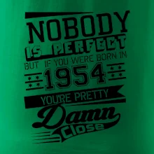 Nobody is perfect - 1954