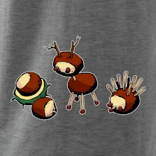 Kaštanová zvířátka - v řadě