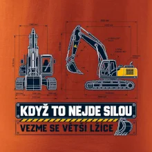 Když to nejde silou vezme se větší lžíce