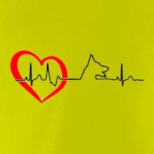 Německý ovčák ekg