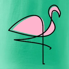 Plameňák na hubené noze