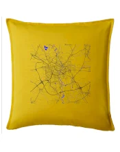 Olomouc - Mapa s vodními toky