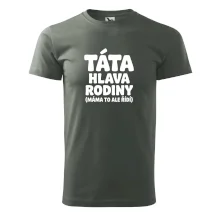 Táta - hlava rodiny  (máma to,  ale řídí)