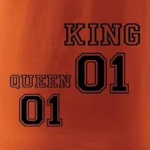 King - Queen - 01 dres (černobílá)