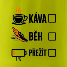 Káva běh přežít