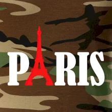 Paris nápis Eiffelova věž Paris nápis Eiffelova věž