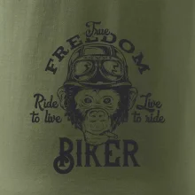 The freedom biker