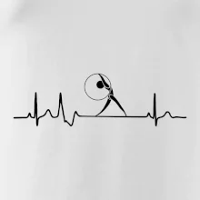 EKG moderní gymnastika obruč