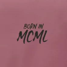 Born in - Římské číslo 1950