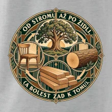 Od stromu až po dřevěnou židli