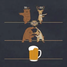 Beer - BEar - deER Beer - BEar - deER