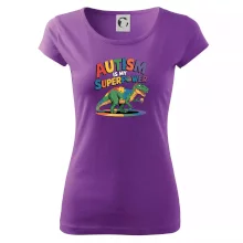 Stojící Rex Autism is my superpower