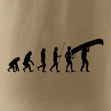 Evoluce kanoe nad hlavou