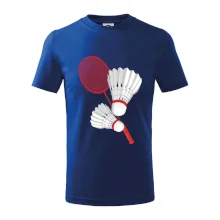 Badminton - pálka a košík