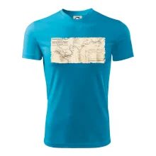 Mapa Báňské dráhy z Moravské Ostravy do Doubravy