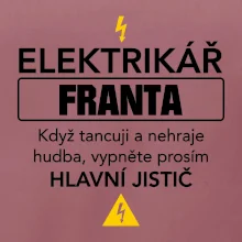 Jméno - Elektrikář - hlavní jistič