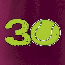 Tenis kulaté narozeniny 30