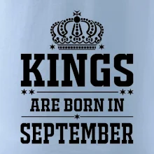 Kings are born in September
