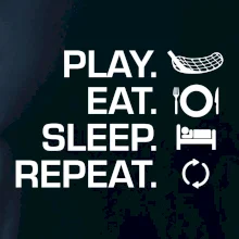 Play Eat Sleep Repeat florbal Play Eat Sleep Repeat florbal