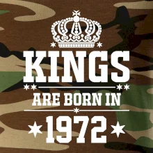 Kings are born in 1972