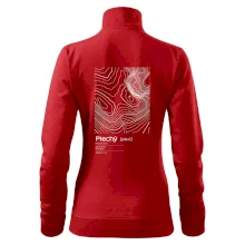 Plechý - vrstevnice v obdélníku